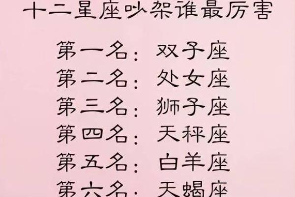 十二星座互克风云录：揭秘星座间的神秘较量