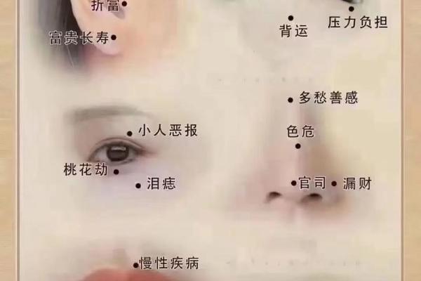 痣相金缕解析：面部特征预示大运亨通