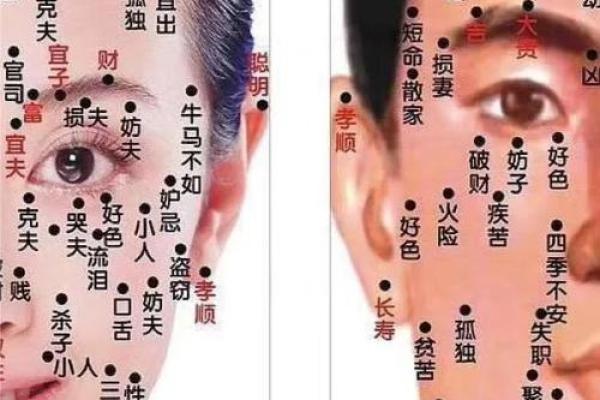 面部痣相学：痣的分布揭示你的命运密码