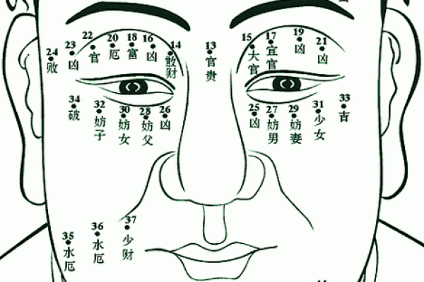 男子面相痣的奥秘：解读命运之痣的秘密