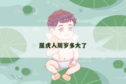 属虎人周岁多大了